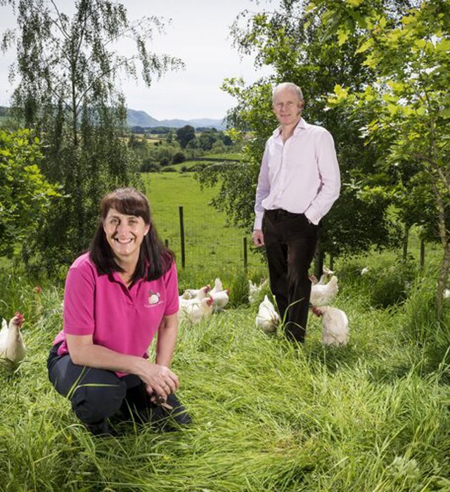 David & Helen Brass of Bell Mount Farming