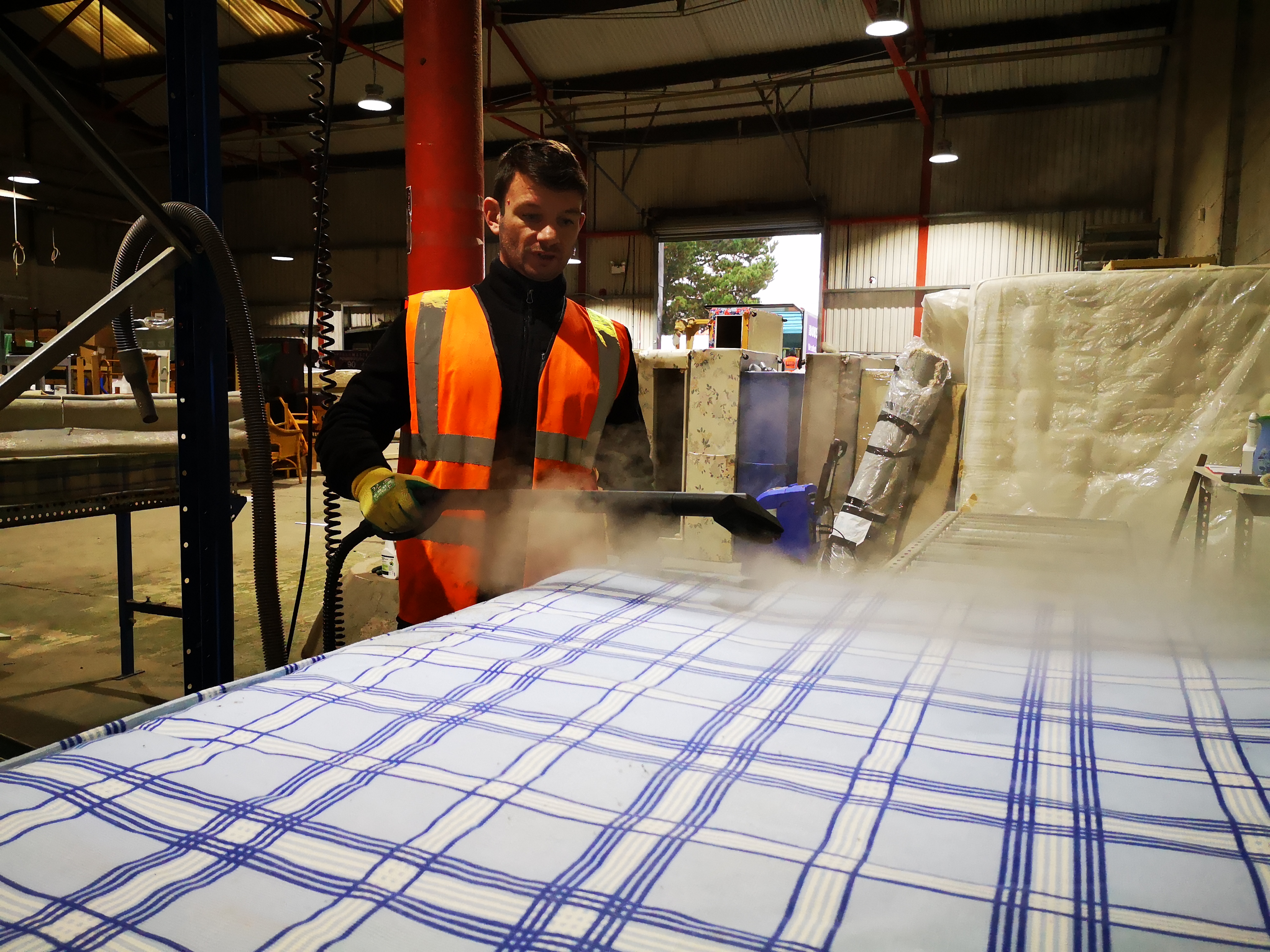 Factory worker at Bulky Bob's