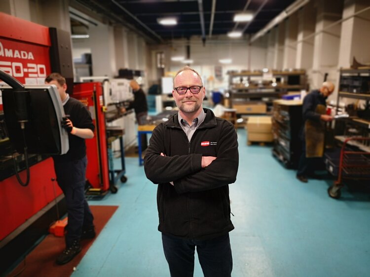 Michael Pedley, Managing Director at MSM aerospace fabricators